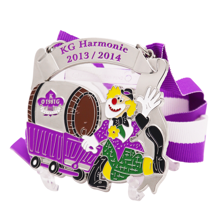 Medalhas de Carnaval Personalizadas com Recheio de Esmalte Soft