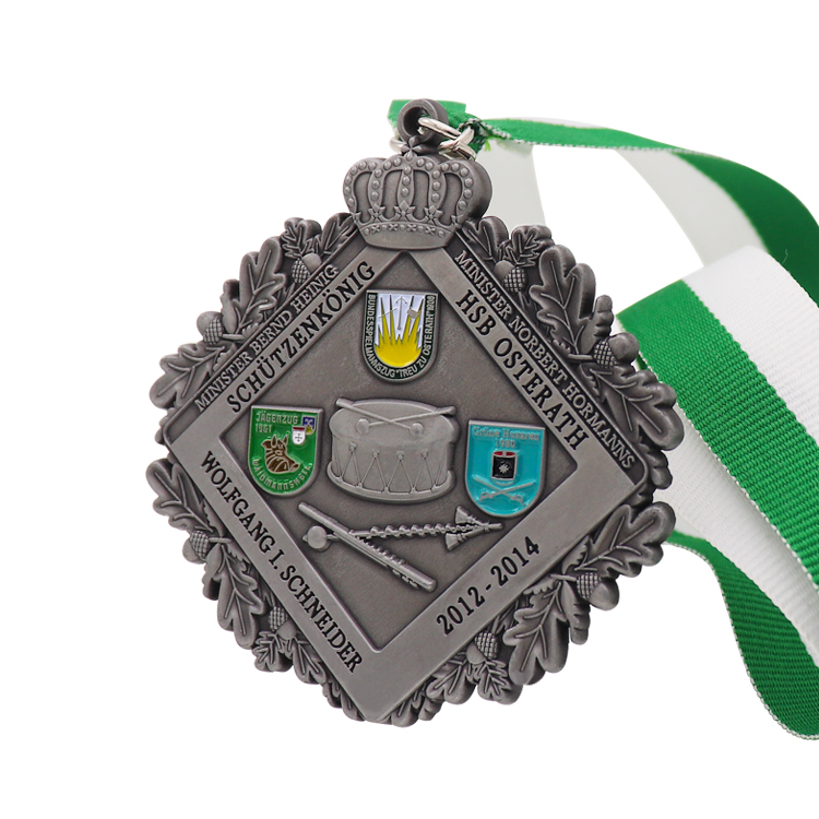 Medalha de artesanato de metal personalizada do fabricante para venda