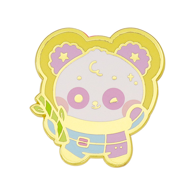 pino de esmalte personalizado texturizado