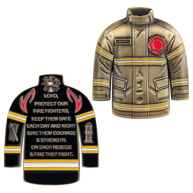 Moeda de desafio personalizada para toda a armadura de Deus