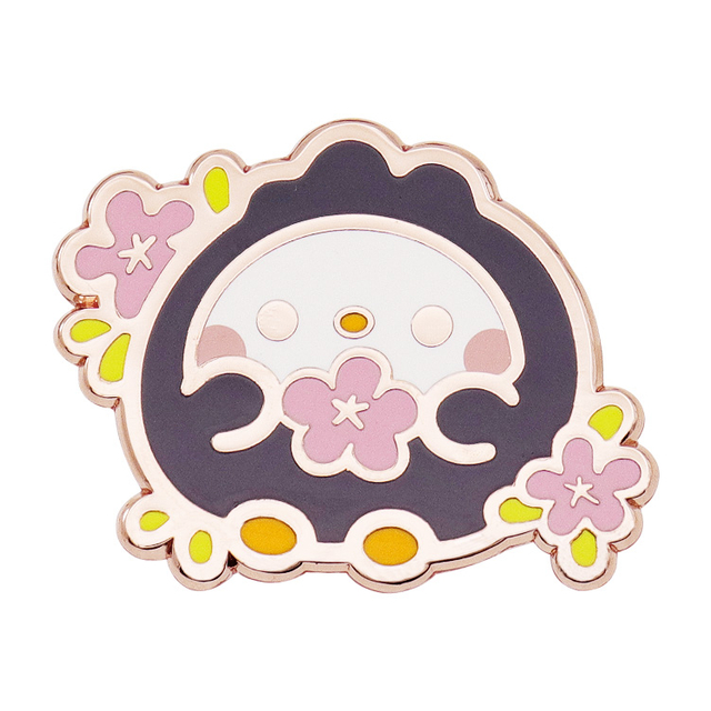 pino de esmalte personalizado em forma